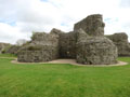 Pevensey keep, photo Charles Taylor